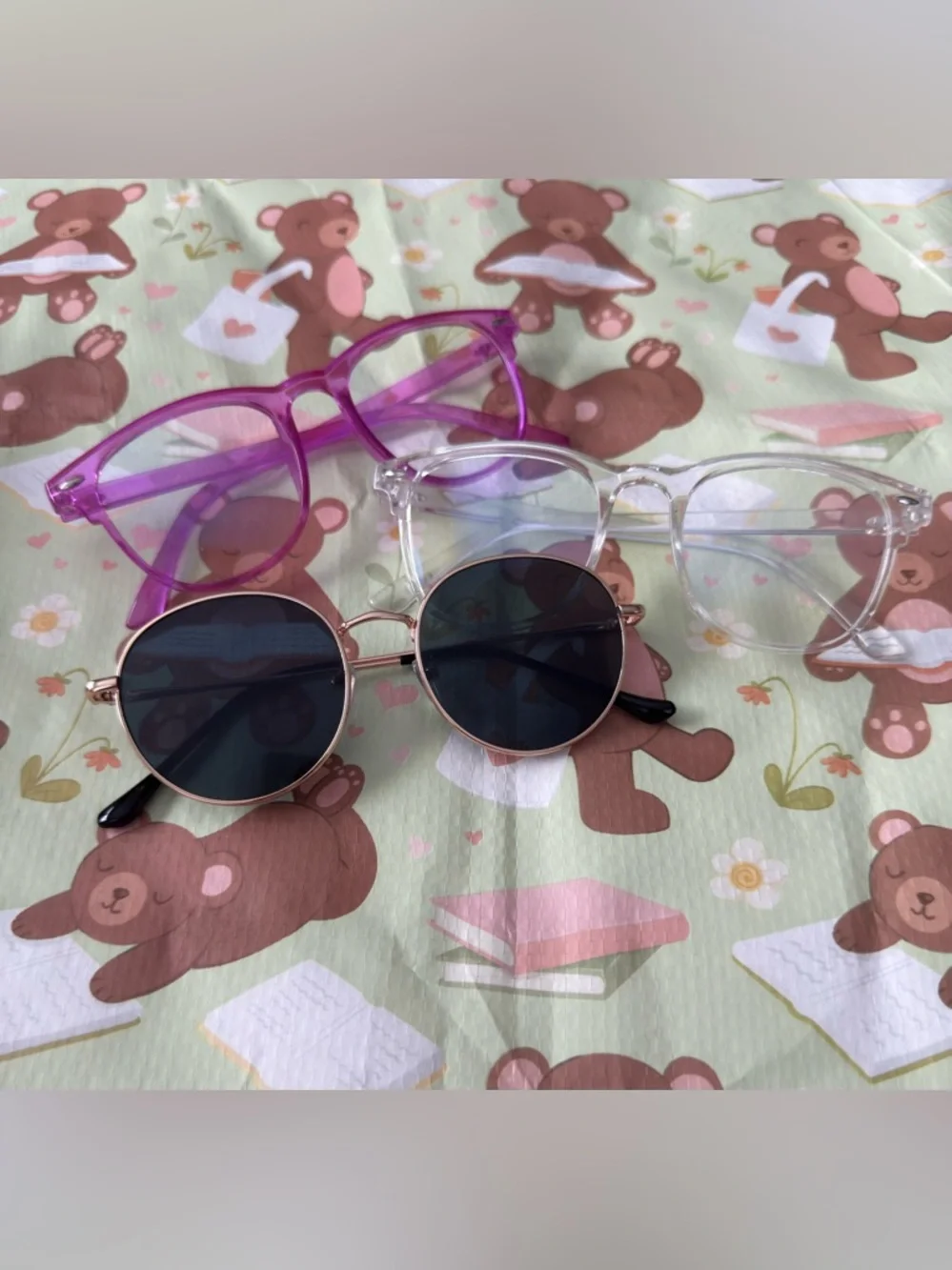 3 Pairs of Cute Glasses